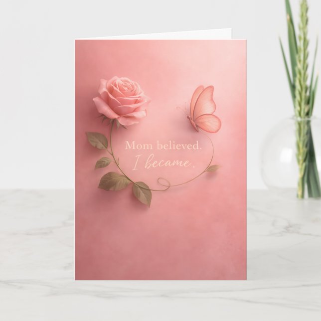 Inspirational Mother’s Day Card Helgkort (Framsida)