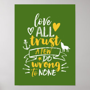 Inspirational Motivation Quote Poster Life Slogan