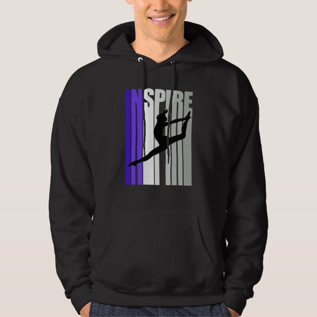 Inspirational Motivational Dance Instructor Teache Hoodie (Framsida)