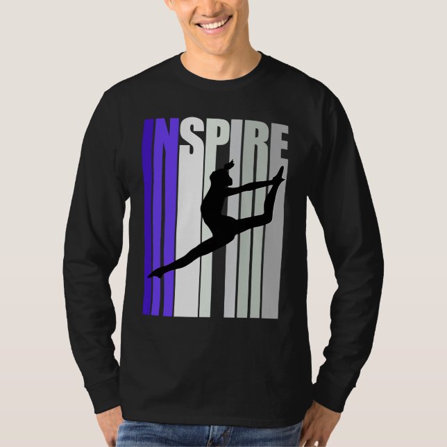 Inspirational Motivational Dance Instructor Teache T Shirt (Framsida)