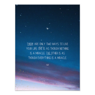 Inspirational Motivational Rumi Quote Stars Fototryck
