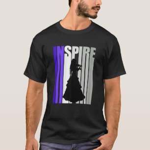 Inspirational Motivational Violin Squad Coach Orch T Shirt