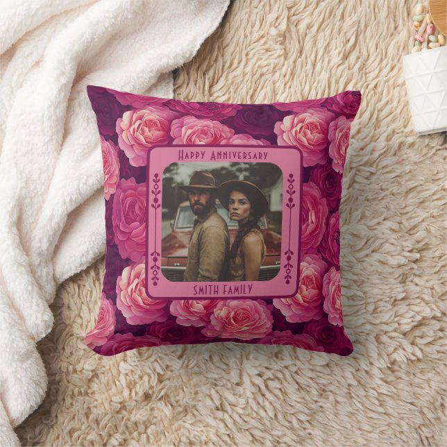 Inspirational Mr And Mrs Wedding Throw Pillow   Kudde (Filt)