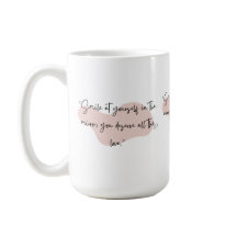 "Inspirational Mugg for Self Kärlek and Positivity