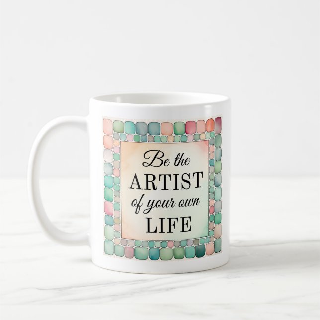 Inspirational Mugg | Var artisten (Vänster)