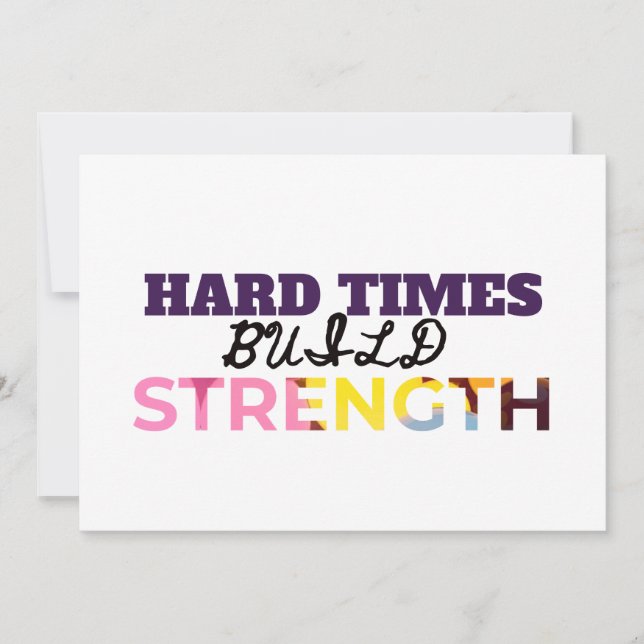 Inspirational Ord-design Inbjudningar (Framsida)