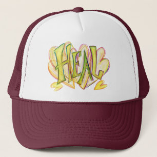 Inspirational Ord Heal Art Hat Truckerkeps