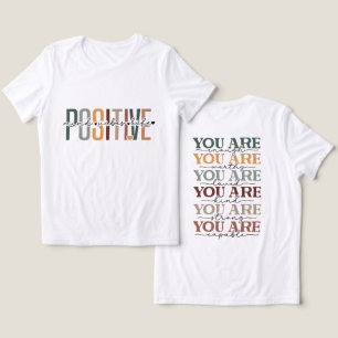 Inspirational Positive Mind Vibes T Shirt