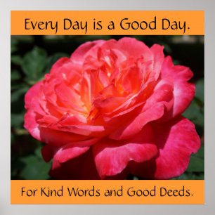 Inspirational poster Ro Kind Ord Bra Deeds