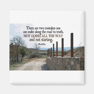 Inspirational Quote - Buddha Magnet