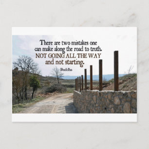 Inspirational Quote - Buddha Vykort