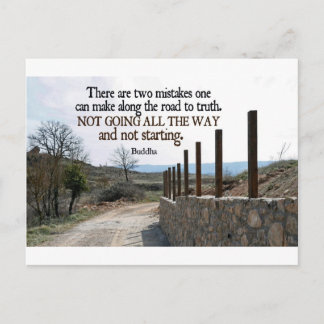 Inspirational Quote - Buddha Vykort