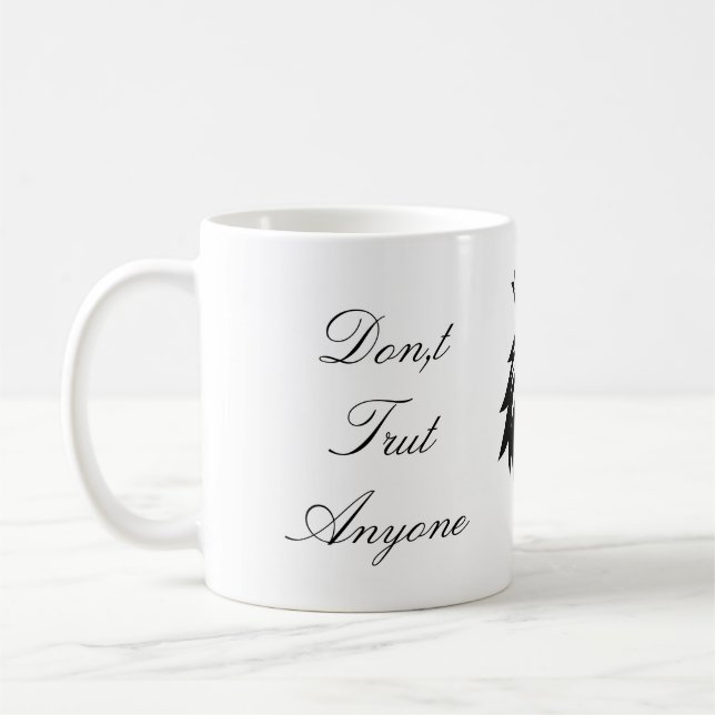 Inspirational Quote Coffee Cup Kaffemugg (Vänster)