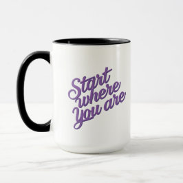 Inspirational Quote Coffee Mug  Mugg