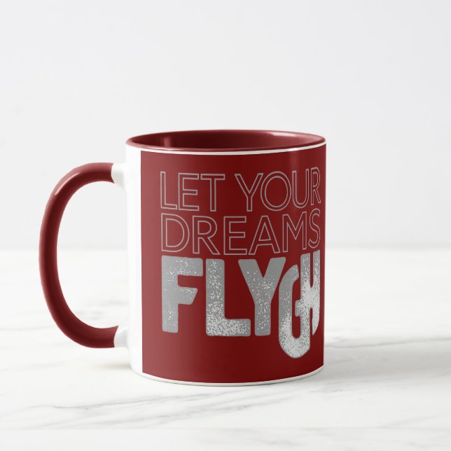 Inspirational Quote Combo Mug Mugg (Vänster)