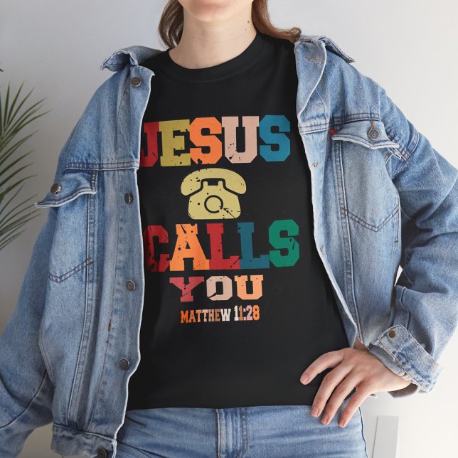 Inspirational quote Jesus Calling You T Shirt (Skapare uppladdad)