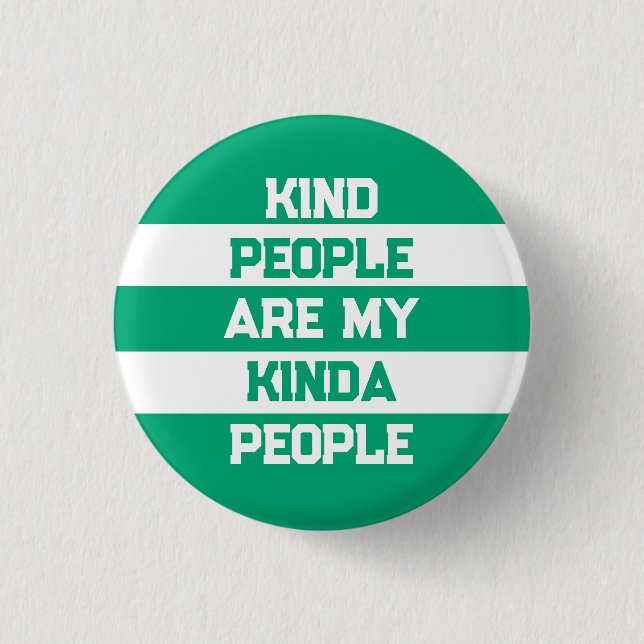 Inspirational Quote - Kind People My People Knapp (Framsida)