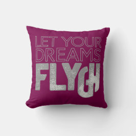 Inspirational Quote Throw Pillow Kudde