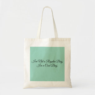 Inspirational Quote Tote Tygkasse