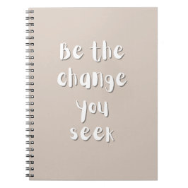 Inspirational Quotes Spiral Notebook Anteckningsbok