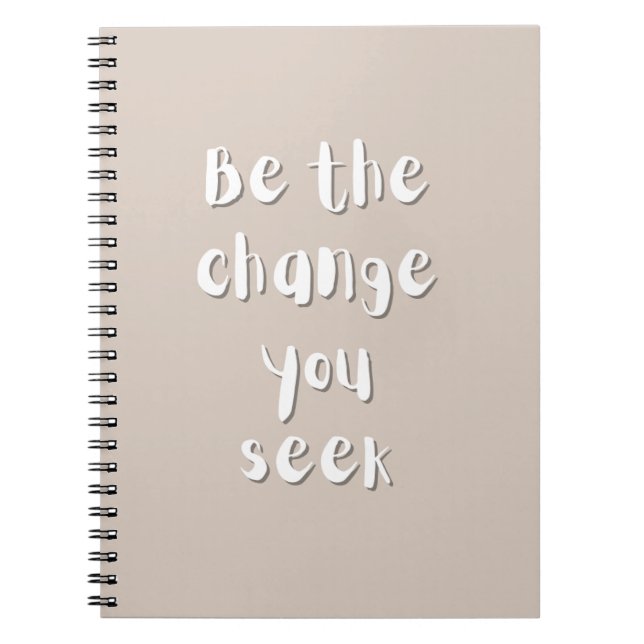 Inspirational Quotes Spiral Notebook Anteckningsbok (Framsidan)