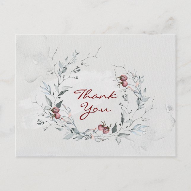 Inspirational Scripture Philippians 1:3 Tack Vykort (Framsida)