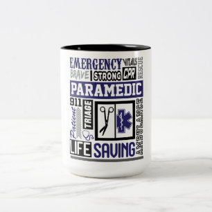 Inspirational Sjukvårdare Två-Tonad Mugg