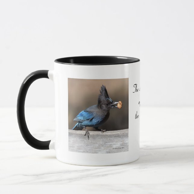 Inspirational Stellar Jay Mugg (Vänster)