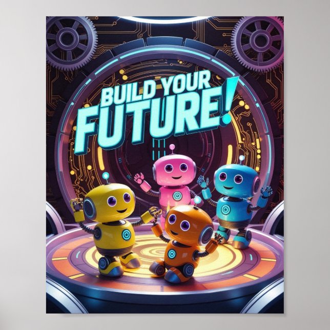 Inspirational STEM and Technology for Kids Poster (Framsidan)