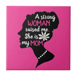 Inspirational Strong Woman Rosa Mors dag Kakelplatta