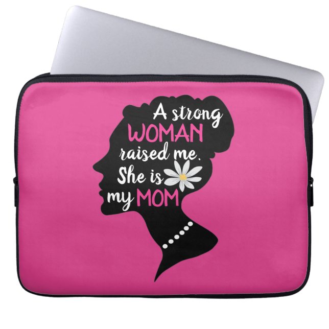 Inspirational Strong Woman Rosa Mors dag Laptop Fodral (Framsidan)