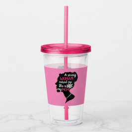 Inspirational Strong Woman Rosa Mors dag Take Away Mugg