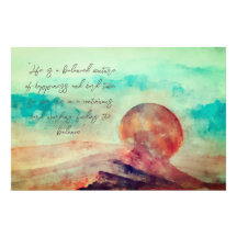 Inspirational Sunny Clouds and Desert Ligcape