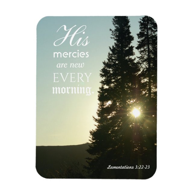 Inspirational Sunrise Magnet (Vertikal)
