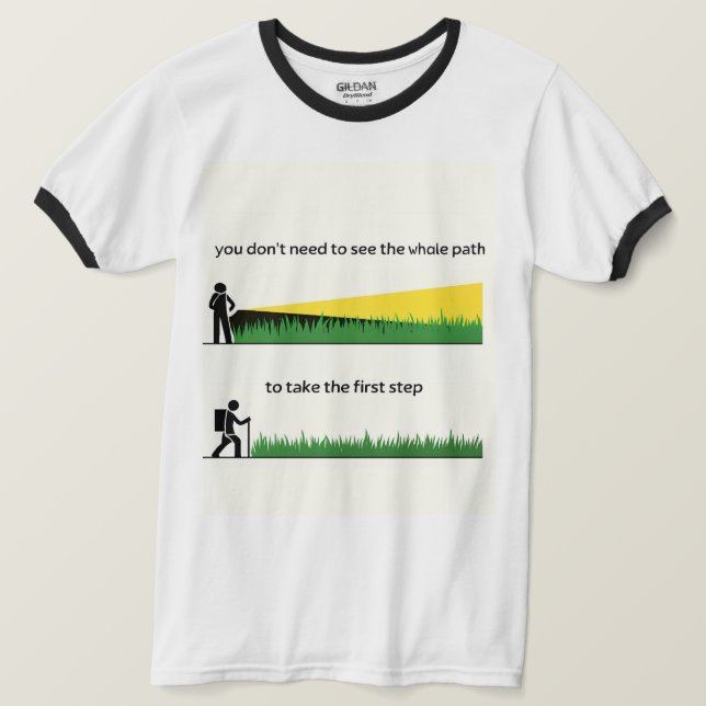 Inspirational T Shirt (Design framsida)