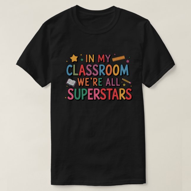 Inspirational Teacher Quote T Shirt (Design framsida)