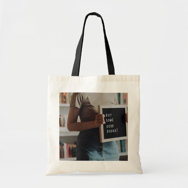 Inspirational Tote Bag Tygkasse (Framsidan)
