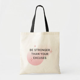 Inspirational Tote Bag Tygkasse