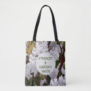 Inspirational Tote Tygkasse