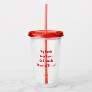 Inspirational Tumbler Take Away Mugg