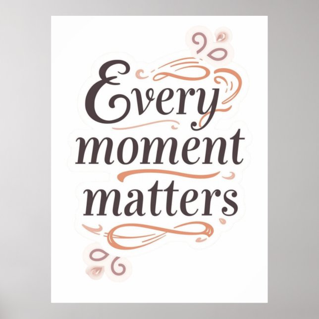 Inspirational typography art poster (Framsidan)