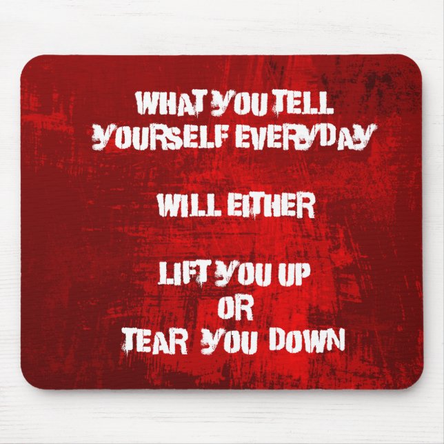 Inspirational Typography Quote on Self Esteem Musmatta (Framsidan)