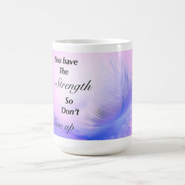 Inspirationcitat mugg