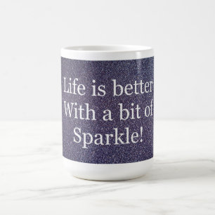Inspirationcitat mugg