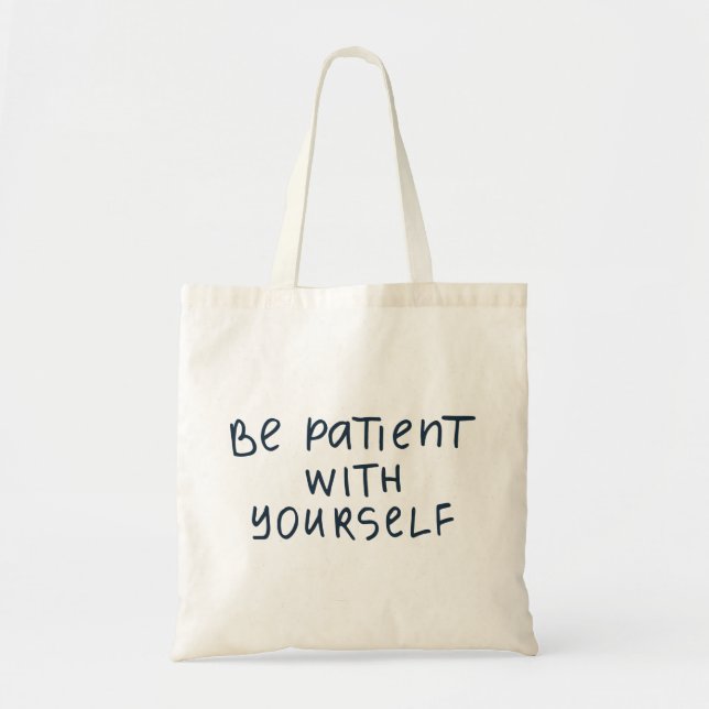 inspirationcitat tote bags tygkasse (Framsidan)