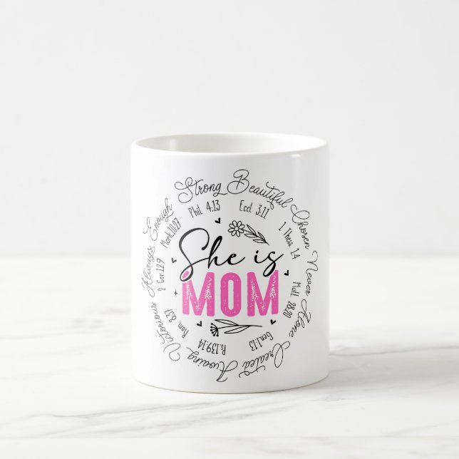 Inspirationell att hon är förtjust i Mamma Kaffemugg (Center)