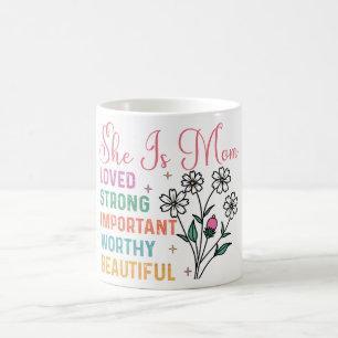 Inspirationell att hon är förtjust i Mamma Kaffemugg