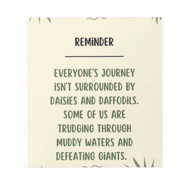 Inspirationell bärbar dator anteckningsblock (Framsida)