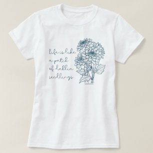 Inspirationell Dahlia Seedlings T-shirt