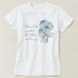 Inspirationell Dahlia Seedlings T-shirt
